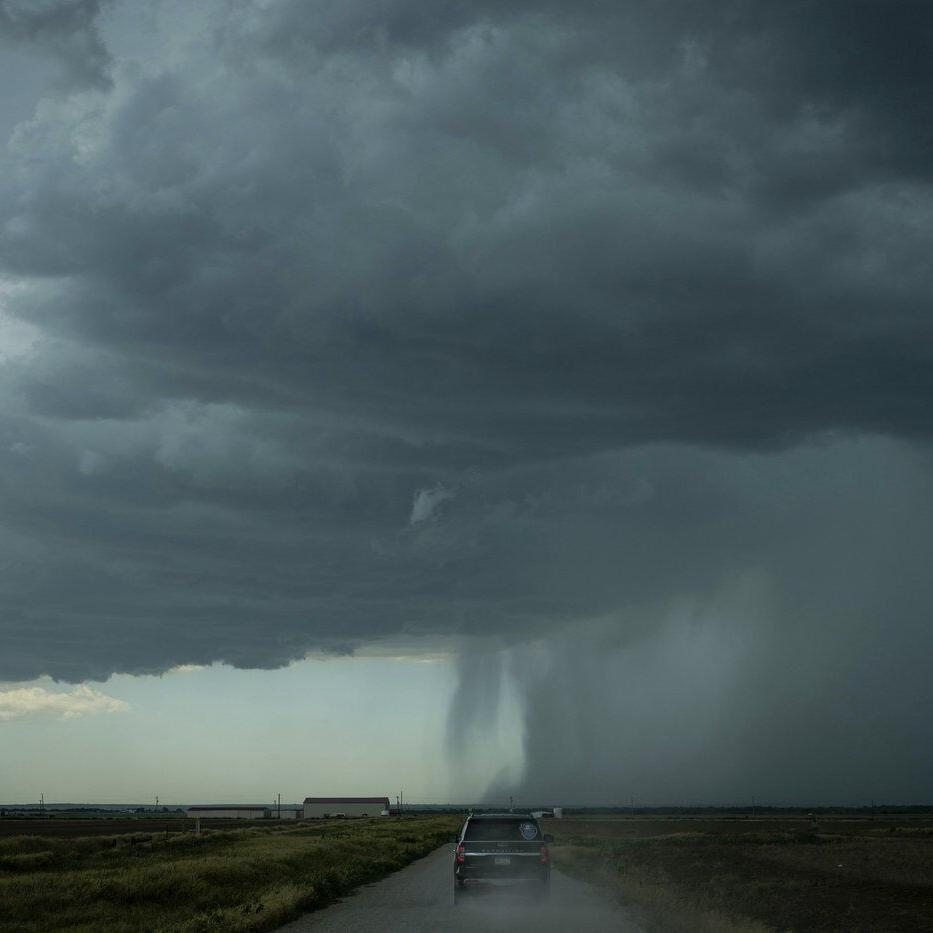 PHOTO ESSAY: Behind-the-scenes moments as hail chasers learn about pounding and costly storms